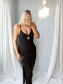 Black maxi dress 