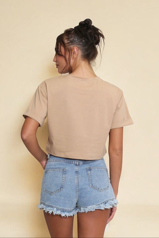 denim summer shorts
