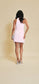 Rosa Pink One Shoulder Mini Dess