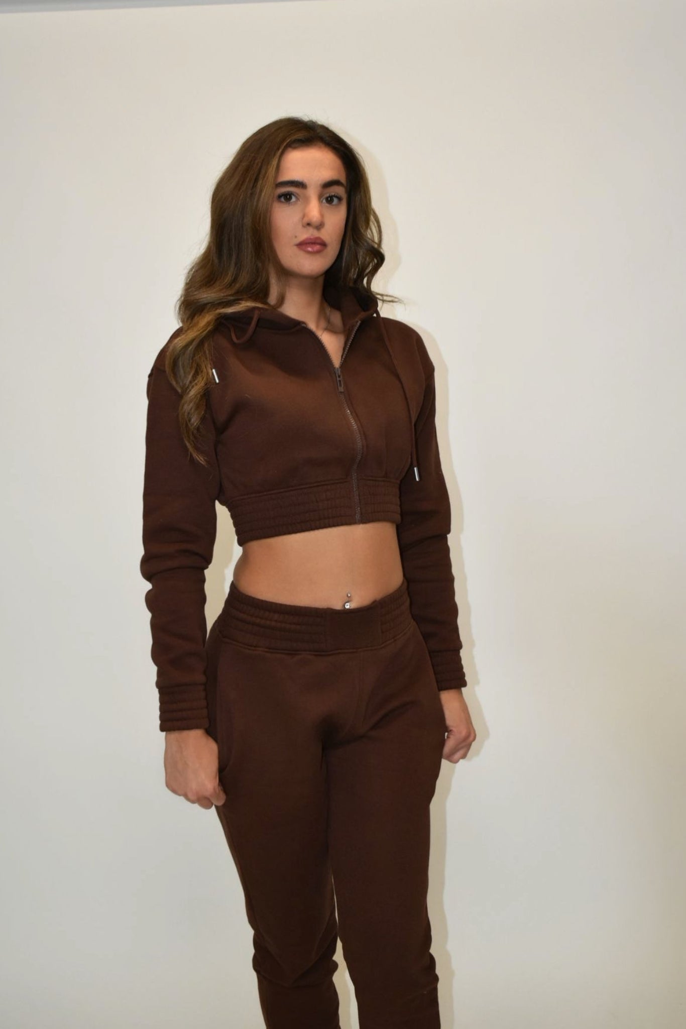 chocolate brown racksuit